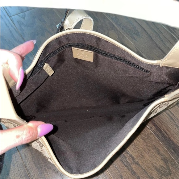 Vintage Beige Gucci Jackie shoulder bag - Picture 5 of 12